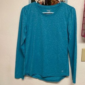 Blue long sleeve. Great condition sz S